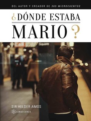 cover image of ¿Dónde estaba Mario?
